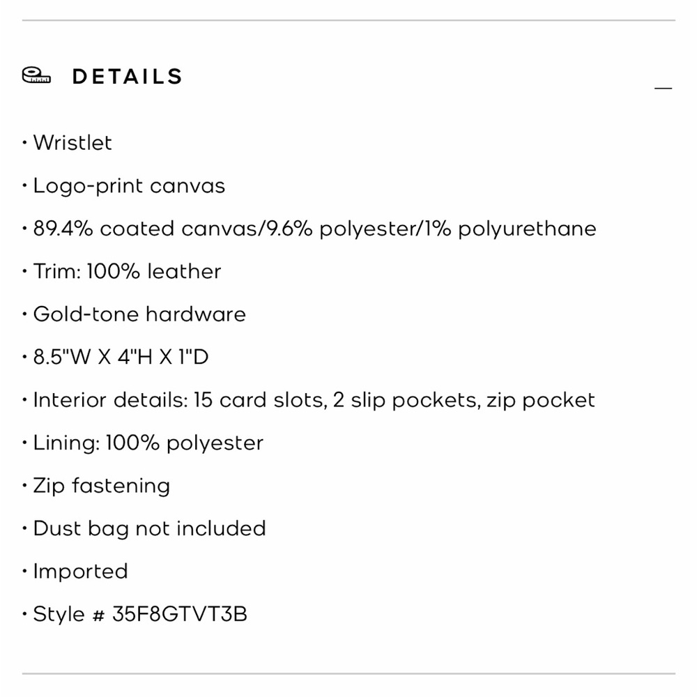 NWT Michael Kors Jet Set Wallet - Picture 5 of 5